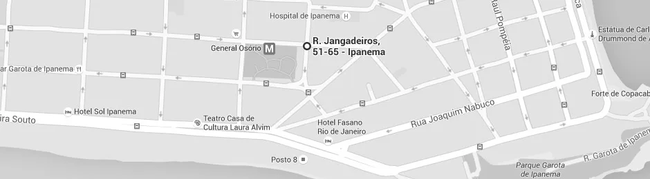 Mapa para o Rest